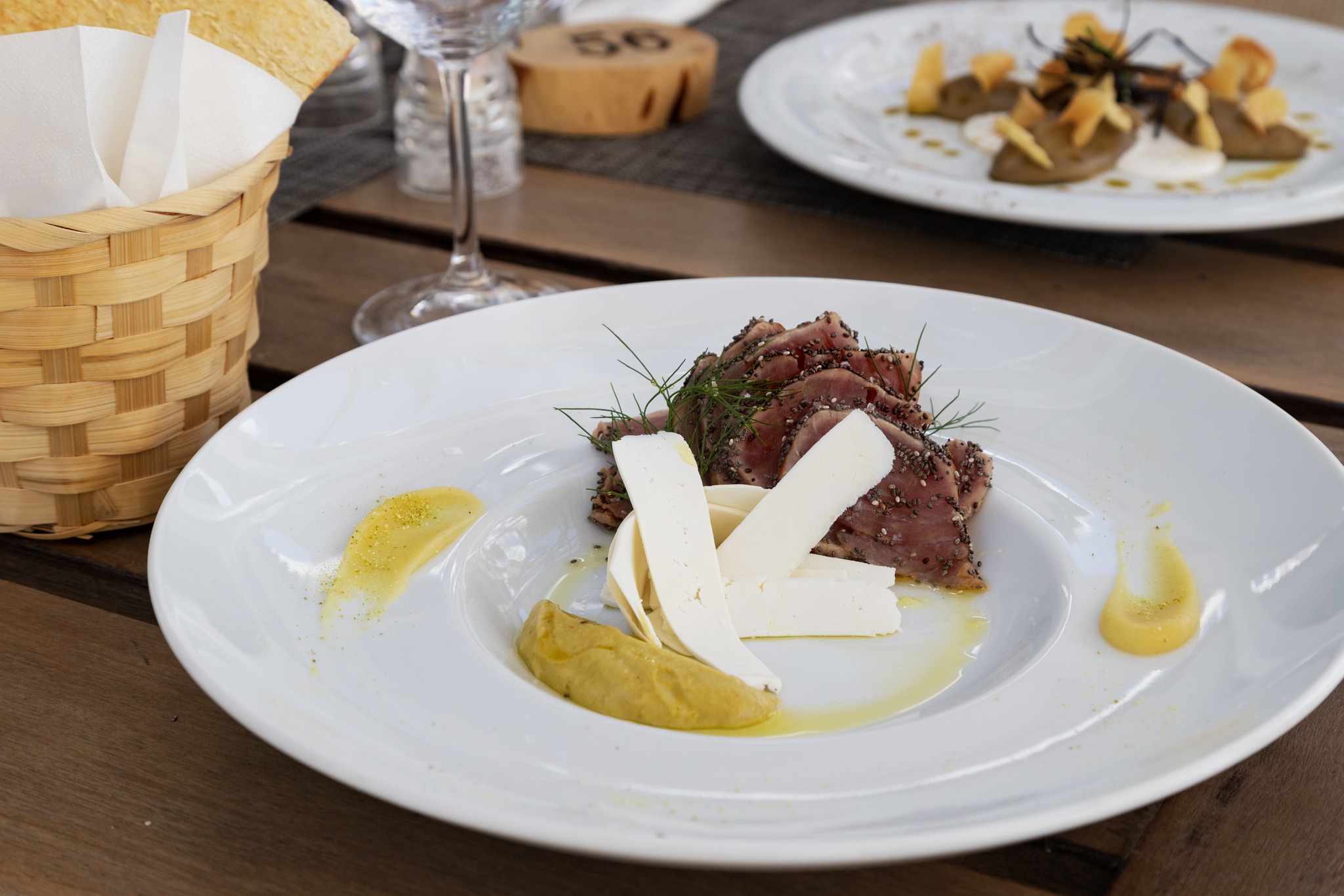 Ristorante Lo Squalo - esterno sul mare